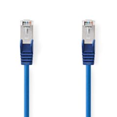 CAT5e Network Cable | SF/UTP | RJ45 Male | RJ45 Male | 20.0 m | Round | PVC | Blue | Label NECCGL85121BU200 Nedis
