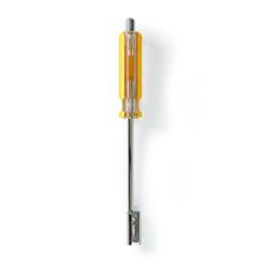 Antenna Cable Installation Tool | Screw Driver | Transparent / Yellow | ABS NECSGG49550YE Nedis
