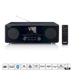 DAB+ FM radio with CD MP3 player Bluetooth Black NEDAR-061BK Lenco