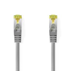 Cat 8.1 Network Cable | S/FTP | RJ45 Male | RJ45 Male | 5.00 m | Round | LSZH | Grey | Label NECCGL85520GY50 Nedis