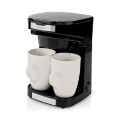Coffee Maker | Filter Coffee | 0.25 l | 2 Cups | Black NEKACM140EBK Nedis