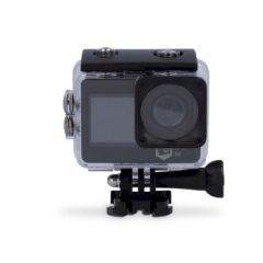 Action Cam | Dual Screen | 5K@30fps | 16 MPixel | Waterproof up to: 30.0 m | 80 min | Wi-Fi | App available for: Android / IOS | Mounts included | Black NEACAM71BK Nedis