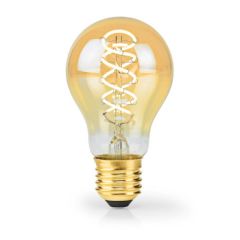 LED Filament Bulb E27 | A60 | 3.8 W | 250 lm | 2100 K | Dimmable | Extra Warm White | Retro Style | 1 pcs NELDBTFE27A60 Nedis