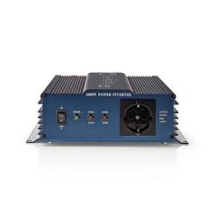 Power Inverter Pure Sine Wave | Input voltage: 24 V DC | Device power output connection(s): Type F (CEE 7/3) | 230 V AC 50 Hz | 1000 W | Peak power output: 2000 W | Screw Terminal | Pure Sine Wave | Fuse | Blue NEPIPS100024 Nedis