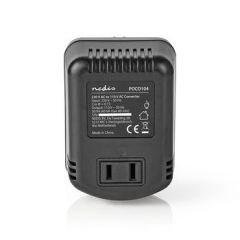 Power Converter | Mains Powered | 230 V AC 50 Hz | 30 W | Plug with earth contact | Black NEPOCO104 Nedis