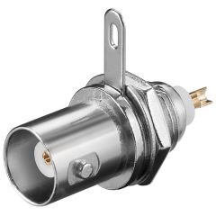 Presa BNC per montaggio dellalloggiamento con connessione a saldare WE11341 Goobay