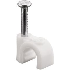 Chiodini fissacavo 5 mm, bianco WE17077 Goobay