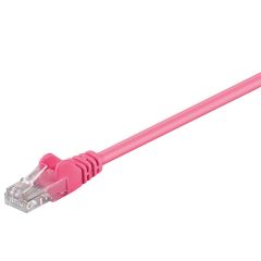 CAT 5e cavo patch, U/UTP, magenta, 2 m WE95226 Goobay
