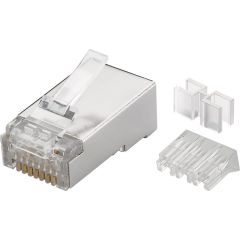 Spina RJ45, CAT 6A STP schermata WE72502 Goobay
