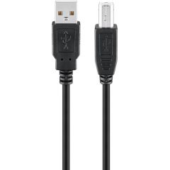 Cavo ad alta velocità USB 2.0, nero WE95129 Goobay