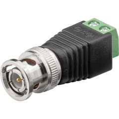Morsetto 2pin > Spina BNC WE76738 Goobay
