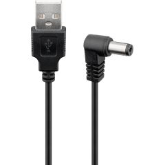 Cavo USB a DC 5,5 x 2,5 mm, 1 m WE55155 Goobay