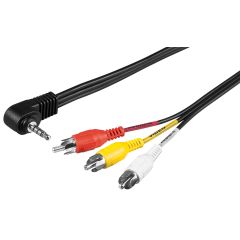 Cavo adattatore, audio video composito a 3,5 mm WE50209 Goobay