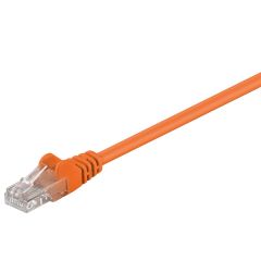 CAT 5e cavo patch, U/UTP, arancione, 5 m WE95239 Goobay