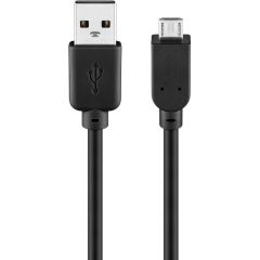 Cavo USB 2.0 ad alta velocità, nero WE95735 Goobay