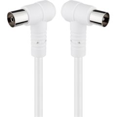 Cavo antenna angolato (80 dB), doppia schermatura WE67353 Goobay