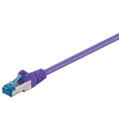 CAT 6A cavo patch, S/FTP (PiMF), viola, 2 m WE93748 Goobay