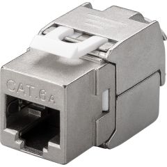 Modulo Keystone RJ45 CAT 6A, STP, 500 MHz, slim-line WE90864 Goobay
