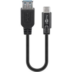 Cavo di prolunga da USB-C a USB A 3.0 per la sincronizzazione e la ricarica Super Speed WE67894 Goobay