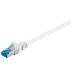 CAT 6A cavo patch, S/FTP (PiMF), bianco, 7,5 m WE93856 Goobay