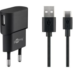 Set di ricarica doppia USB-C (5 W) WE45298 Goobay