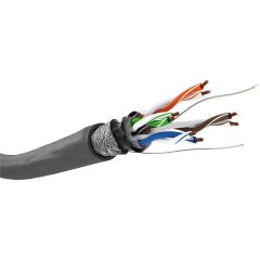 CAT 5e cavo di rete matassa, SF/UTP, grigio WE15015 Goobay