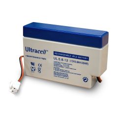 Batteria al piombo 12 V, 0,8 Ah (UL0.8-12) WE78297 Ultracell