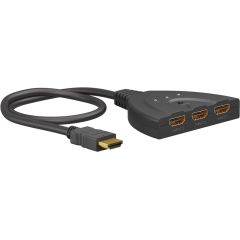 Commutatore switch HDMI 3 a 1 WE58487 Goobay