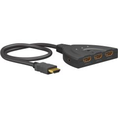 Commutatore switch HDMI 3 a 1 WE58488 Goobay