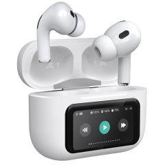 Cuffie auricolari Bluetooth con display Touch Screen LED e cancellazione rumore ANC+ENC KSC-1463 F4385 Kakusiga