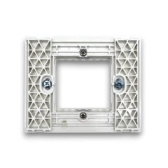 Supporto bianco 2 posti linea Zen 01110 