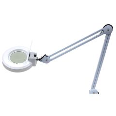 Lampada con lente d’ingrandimento LED da banco 24W con braccio snodabile WB2364 WEB