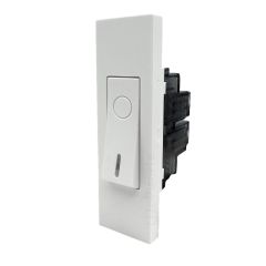 Interruttore bipolare bianco linea ZEN 01084 