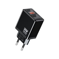 Caricatore USB-A 30W ricarica rapida nero JB093 F4730 Jokade