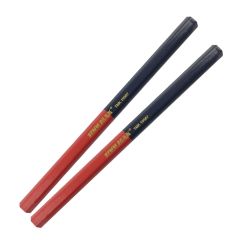 Matita da carpentiere ottagonale rossa e blu 18cm confezione da 12 pezzi TL7710 Toolmak