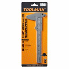 Calibro a corsoio analogico in plastica 150 mm TL7725 Toolmak