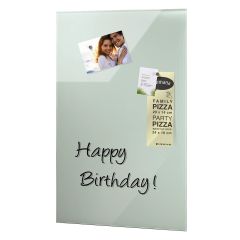 Lavagna in vetro da muro "Belmuro" - bianca ED633 