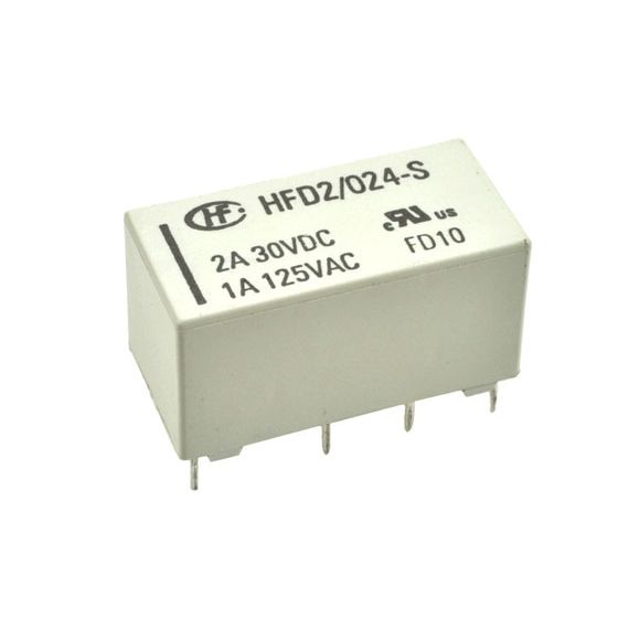 Relè 24V DPDT - HFD2/024-S-L1 EL1160 