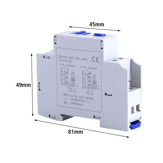 Interruttore Temporizzatore Elettronico ALC18 FATO EL1575 FATO