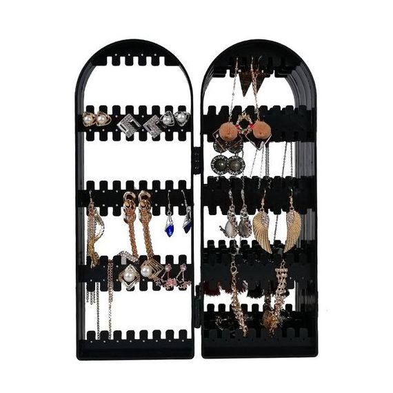 Espositore a fisarmonica per orecchini 5 ante 300 posti N155 