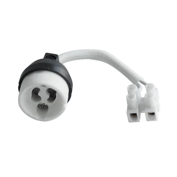 Supporto in alluminio da incasso orientabile KLAK lampade GU10 MR16 finitura cromo Century N175 Century