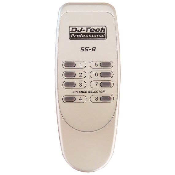 Commutatore casse acustiche DJ Tech SS-8 + Telecomando V4074 DJ-Tech