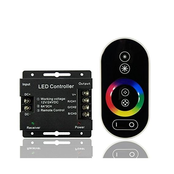 Led Controller Touch - Telecomando e centralina per striscia LED RGB N906 