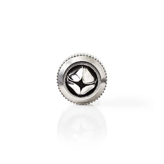 Connettore IEC coassiale | Maschio - 2 pezzi | Metallo ND2116 Nedis