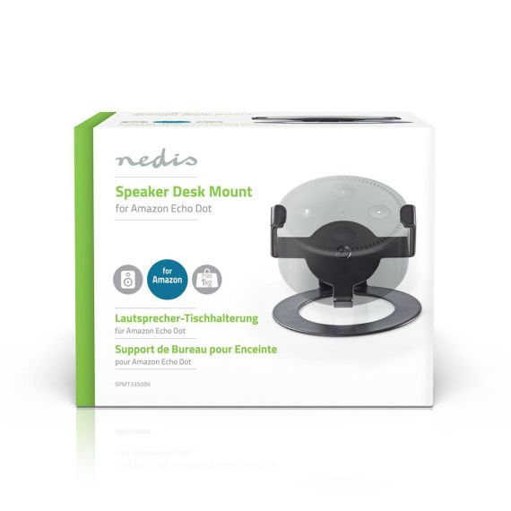Supporto da tavolo altoparlante Amazon Echo Dot Portatile Max 1kg ND3180 Nedis