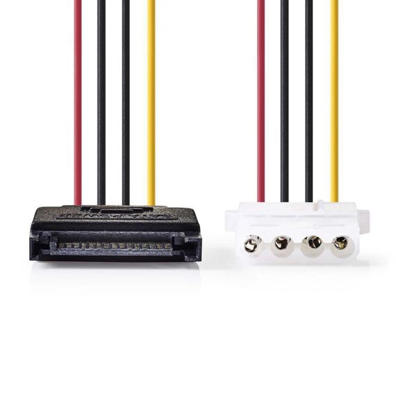 Cavo di alimentazione interno SATA a 15 pin maschio-Molex femmina 0,15m Differenti ND3880 Nedis