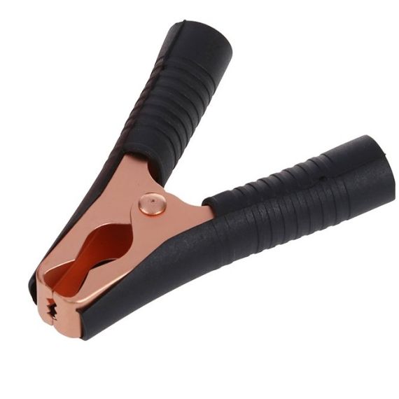 Morsetto pinza coccodrillo per batterie nero EL2116 