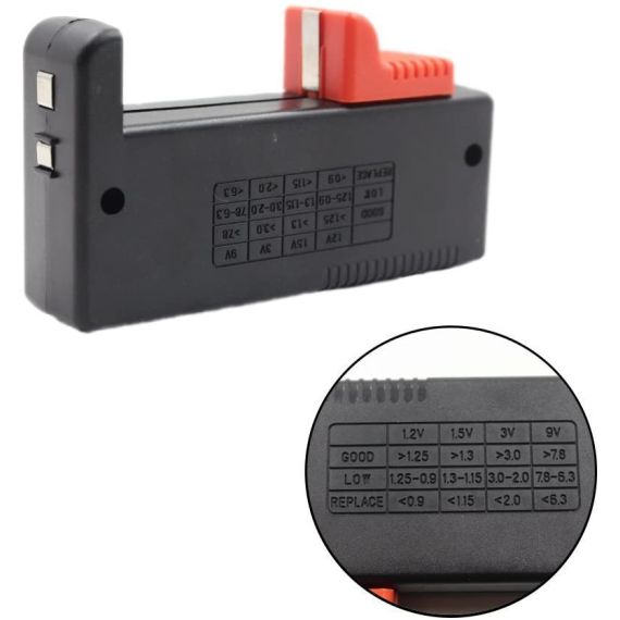 Tester per tutti i tipi di batteria R998 