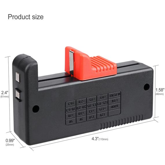 Tester per tutti i tipi di batteria R998 