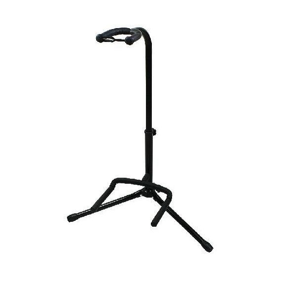 Stand treppiede per chitarra regolabile in altezza nero MIC560 